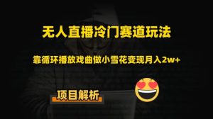 冷门赛道，无人直播间点广告，月入20000+起号猛，不死号，独家最新防封技术-常盈社-官方网站