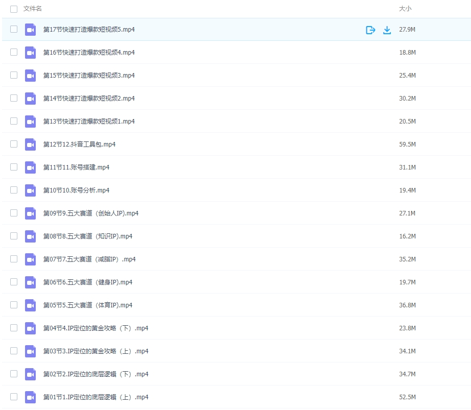 图片[2]-健身达人IP定位课：个人IP定位黄金攻略/不同IP赛道区别/账号分析与搭建-常盈社-官方网站