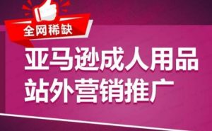 全网稀缺！亚马逊成人用品站外营销推广-常盈社-官方网站