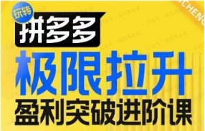 【拼】极限拉升盈利突破进阶课-常盈社-官方网站