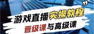 游戏直播实战课-常盈社-官方网站