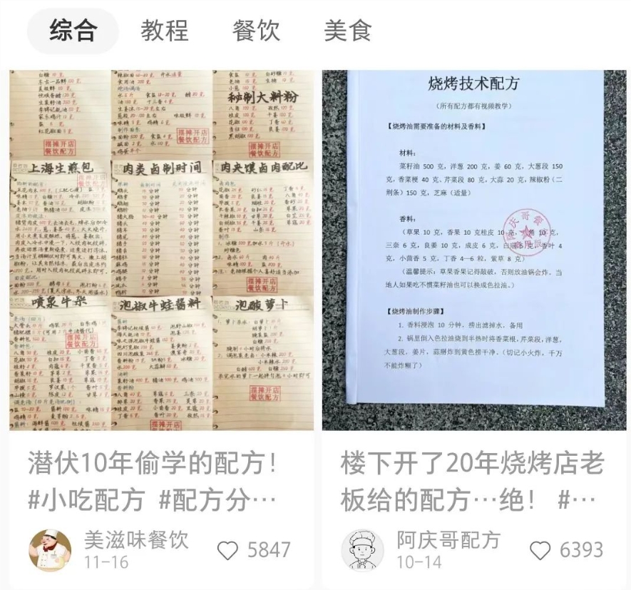 图片[2]-【常盈社项目拆解】小红书售卖小吃配方-常盈社-官方网站